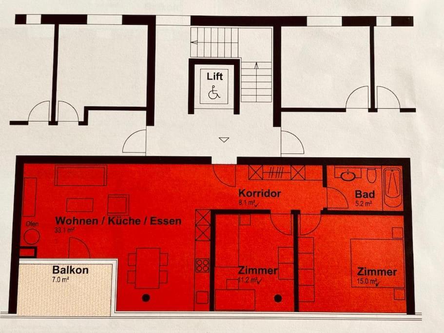 Center Park Apartment Interlaken Exterior foto